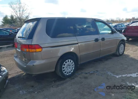 2004 Honda Odyssey Lx from USA, damaged, VIN 5FNRL18594B016208